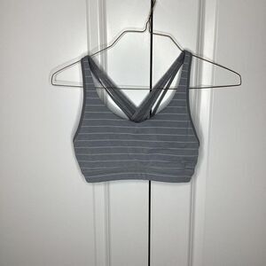 Ladies Athleta Sports Bra Gray / Gray XS extra small